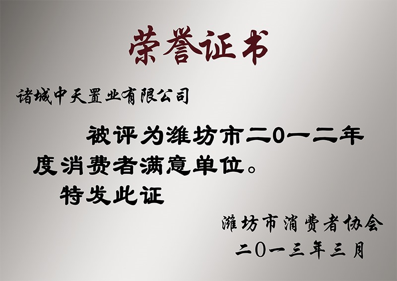 2012年消费者中意领域