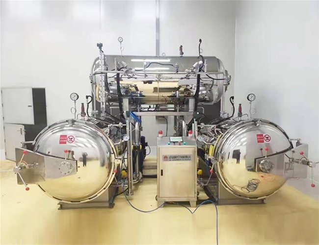 两锅一罐水浴式杀菌釜