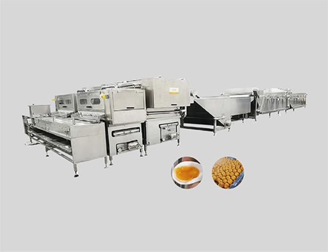 鸡蛋蒸煮剥壳线